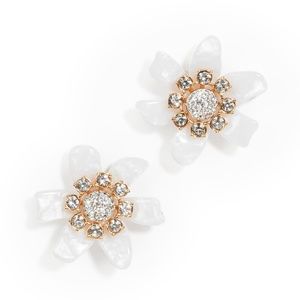 MOTHER OF PEARL FLOWER BULB BUTTON
